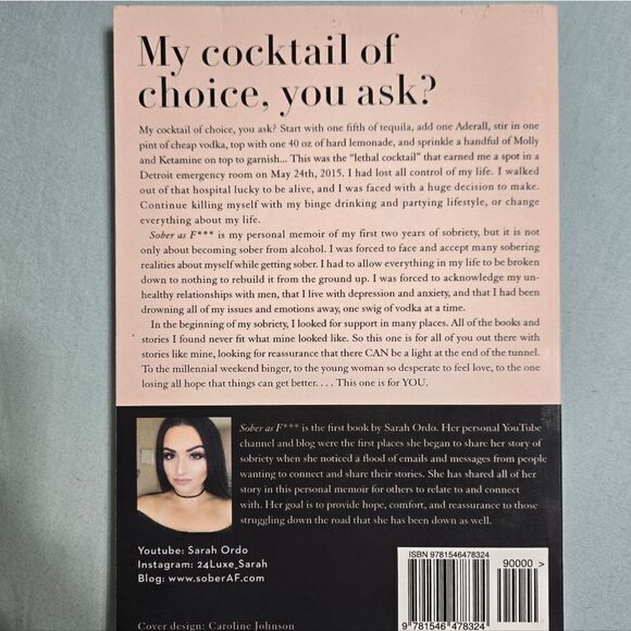 📚 New! "Sober as f***" Book and Workbook Set - Picture 9 of 13